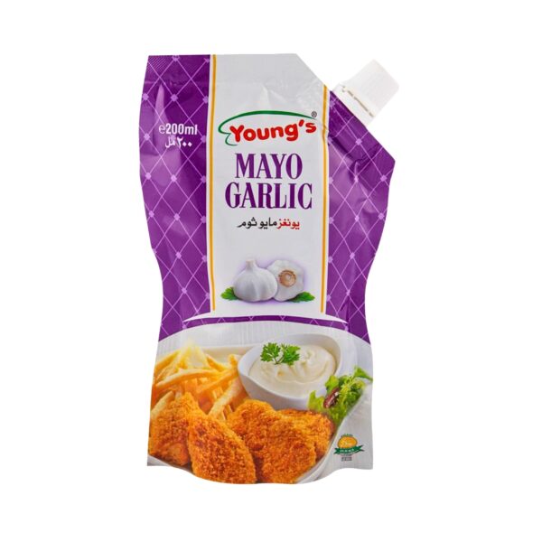 Young's Mayo Garlic Sauce - Image 2