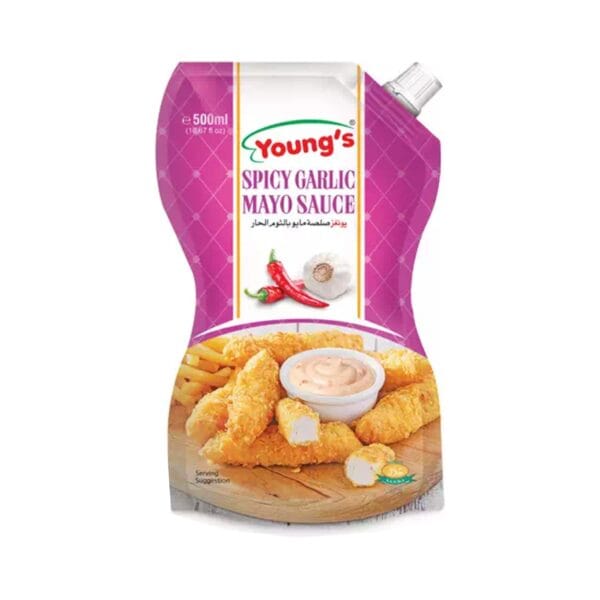 Young's Spicy Garlic Mayo Sauce