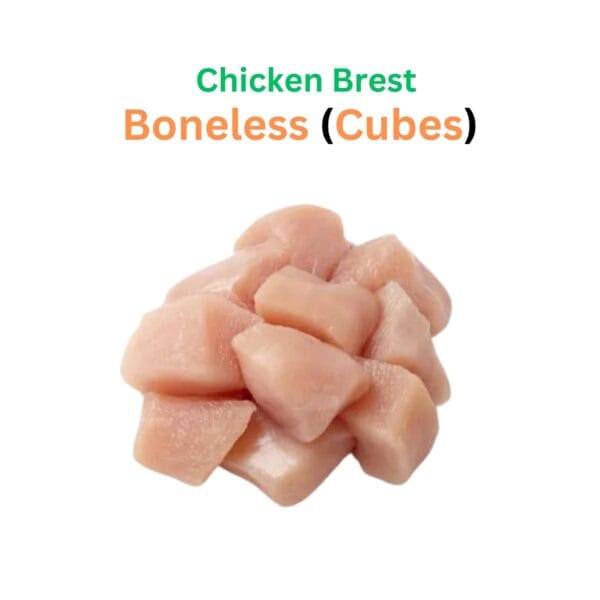 Chicken Boneless Cubes (Breast) چکن بونلیس کیوبز (چھاتی)